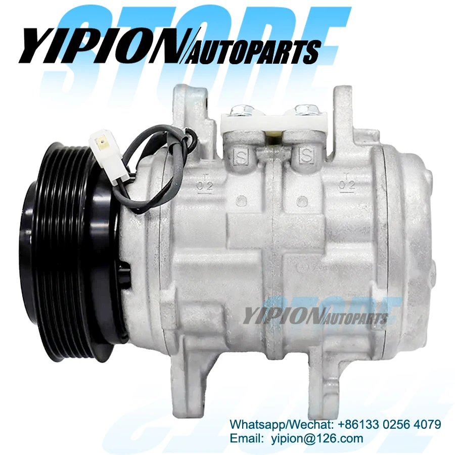 For 6PK Air Conditioning AC Compressor Pump with Pulley for Porsche 944 4Cyl 2.5L 2.7L 3.0L 1985-1991  57343