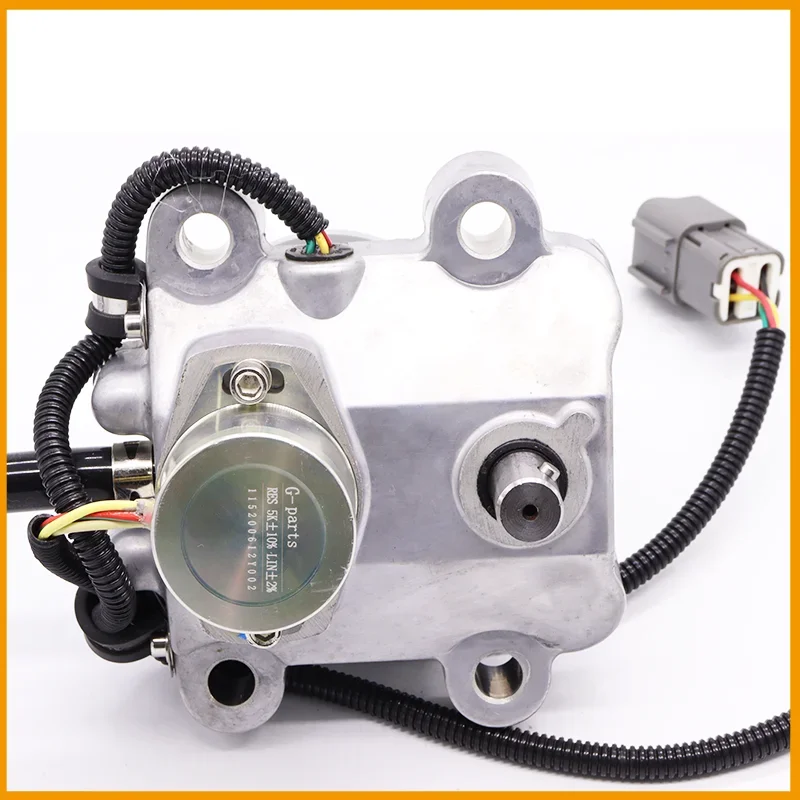 

Throttle Governor Motor for Komatsu PC130-PC360 -5-6-7, Excavator Fuel Control Actuator