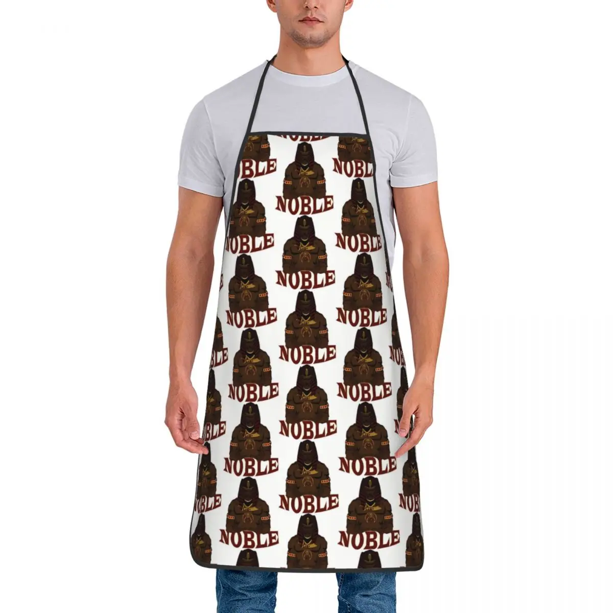 Funny Shriner Noble Aprons for Men Women Adult Unisex Kitchen Chef Bib Freemason Tablier Cuisine for Cooking Baking Gardening