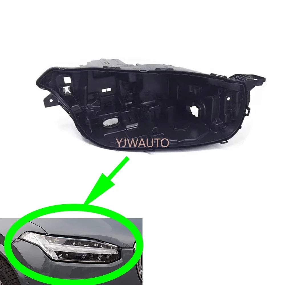 For Volvo XC90 2015 2016 2017 2018 2019 2020 2021 2022 Headlamp House Car Headlight Base Front Lamp Holder Auto Light Support