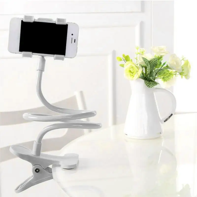 Bed Phone Mount Flexible Headboard Bedside Lazy Bracket Multifunctional Long Arm Clip Clamp For Desk Headboard Bedside Bed