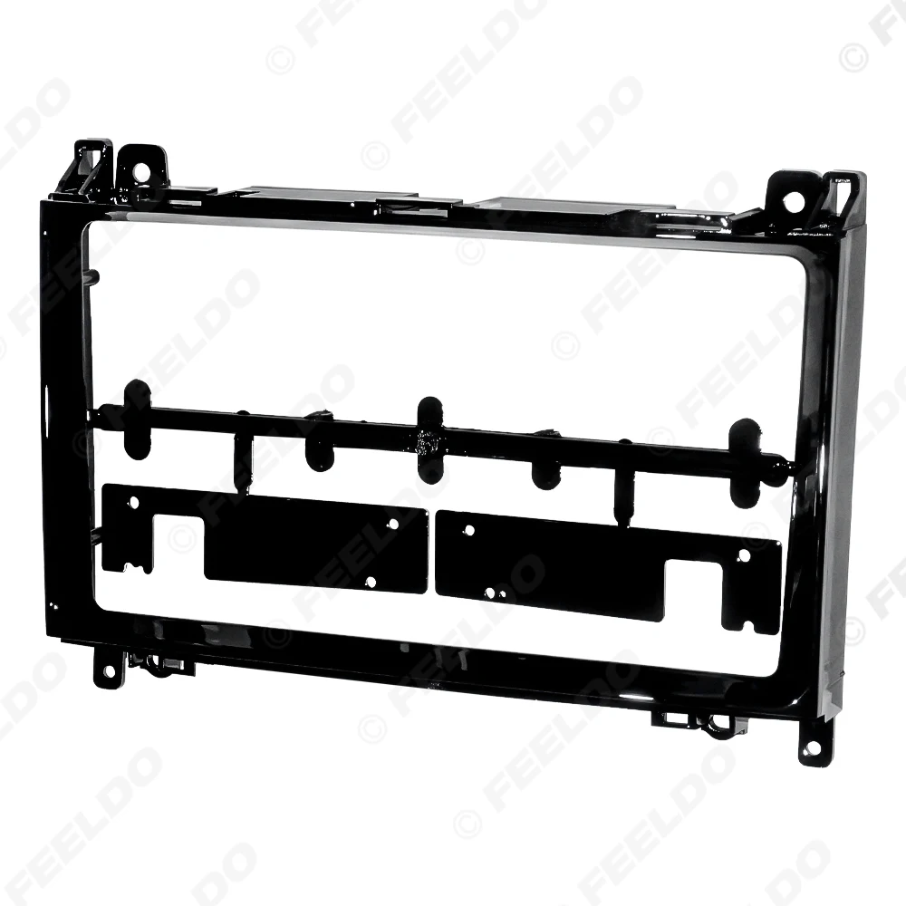 Car 2Din Stereo Fascia Frame For Mercedes Benz B200/Vito/Sprinter/Viano 9