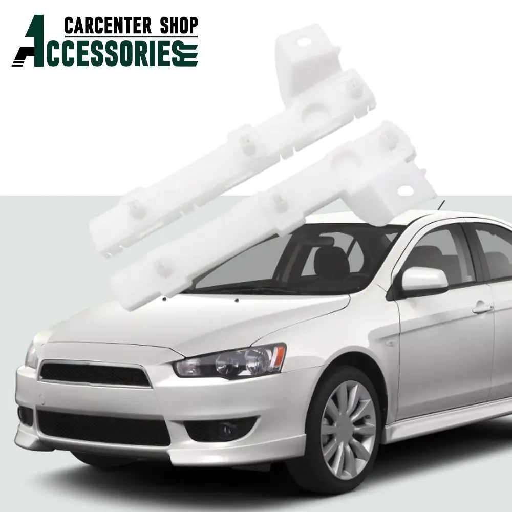 

Front Left Right Bumper Bracket Clip Support Holder Replacement for Mitsubishi Lancer Except Evo 2008-2017 6400F549