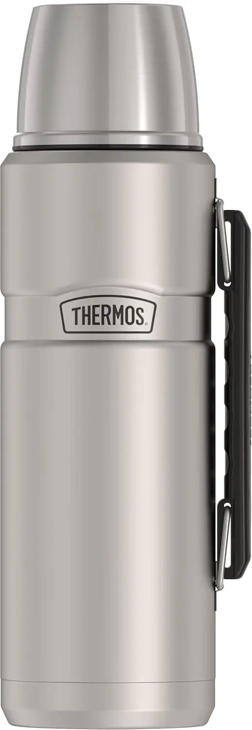 

68oz Stainless Steel Vacuum Insulated Beverage Bottle, Keeps Drinks Hot or Cold for 24 Hours