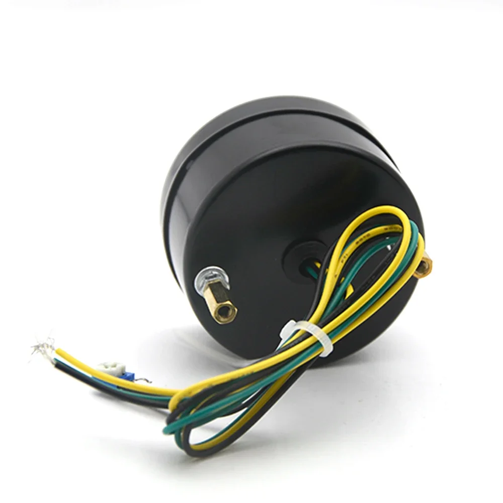 2 "52 مللي متر سيارة دراجة نارية مقياس الوقود LED مستوى الوقود موتو متر مقياس مستوى الوقود الاستشعار 12 فولت/24 فولت سبائك الألومنيوم سيارة التصميم