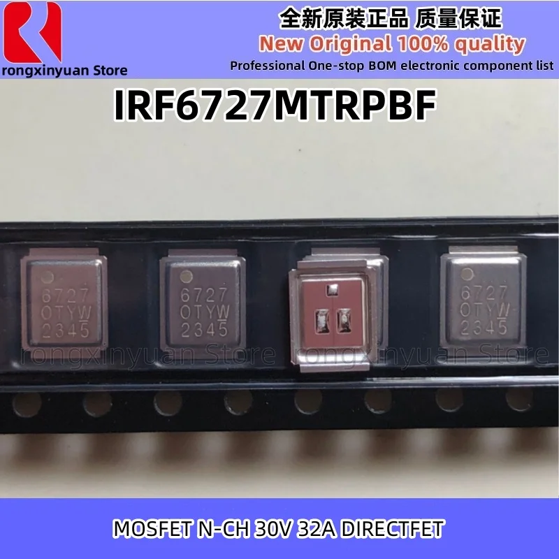 5-20Pcs IRF6727MTRPBF 6727 IRF6727MPBF IRF6727M IRF6727 IR6727 MOSFET N-CH 30V 32A DIRECTFET Original New 100% quality