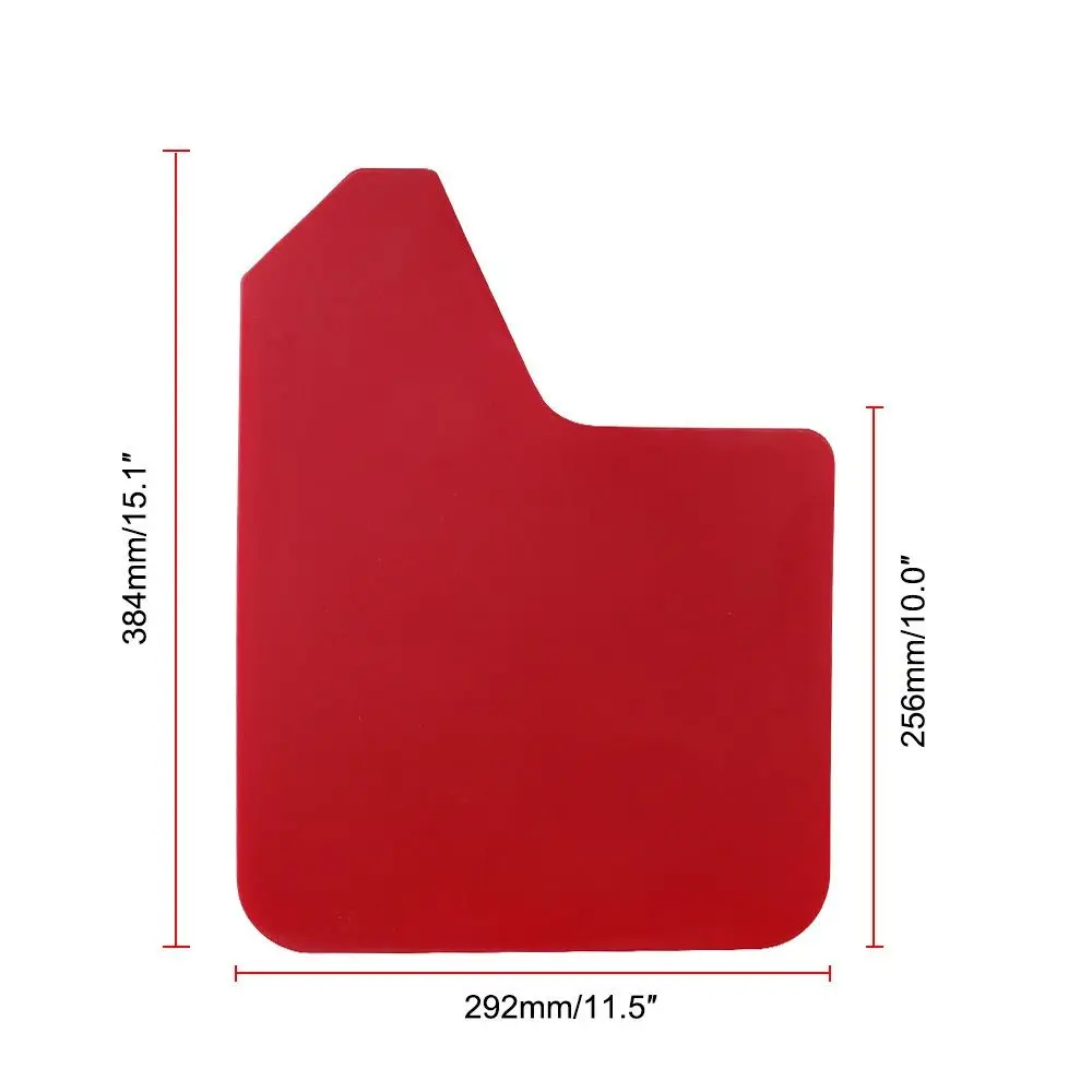 4 قطعة مجموعة حاجز السيارة العالمي مريحة الغبار واقية سيارة سبلاش الحرس عالية الجودة عجلة الطين اللوحات سيارة #4