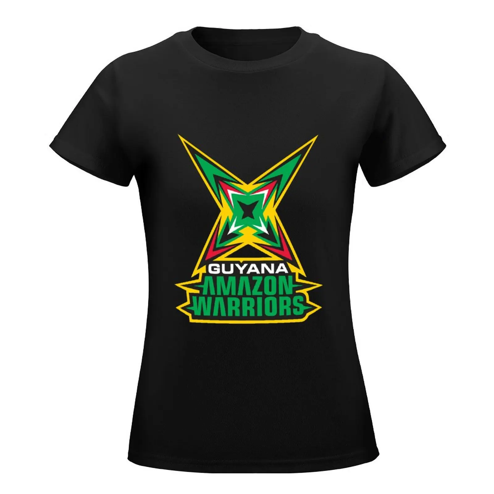 Guyana Amazon Warriors T-Shirt quick-drying female korean fashion Aesthetic clothing clothes for Women