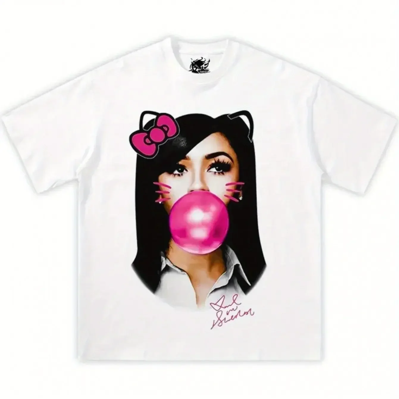 American Mariah Scientist Y2K-inspired Cotton T-Shirt Unisex Summer New Vintage Fashion Streetwear