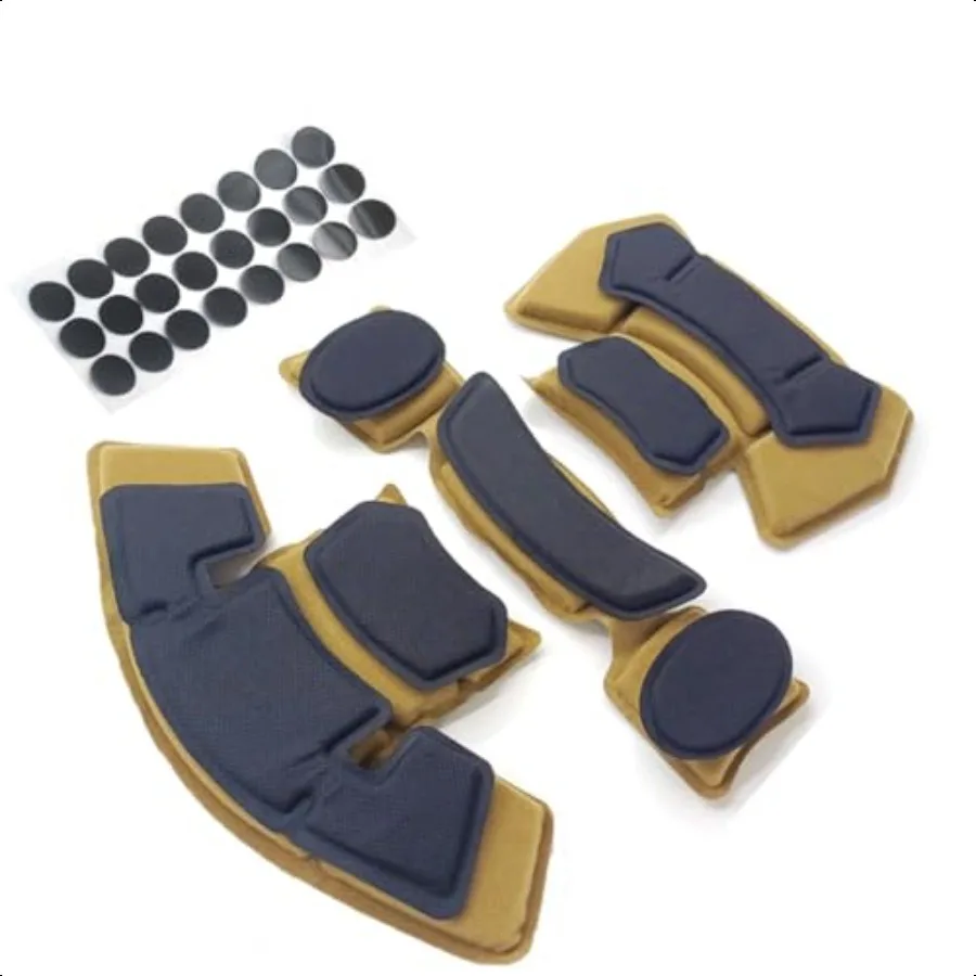 

ACH Airsoft Tactical Helmet Padding Kit Universal Replacement Insert Protective Pads Set Accories for Airsoft Helmets