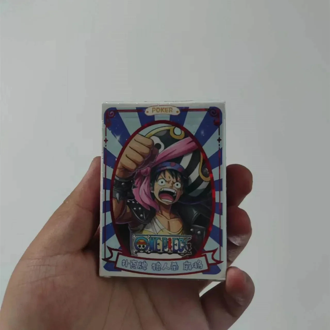 New One Piece Poker Playing Cards Board Hot Games Anime Nezuko Child Kids Children Toys Deck Card Manga Dragon Ball/NARUTO/Conan