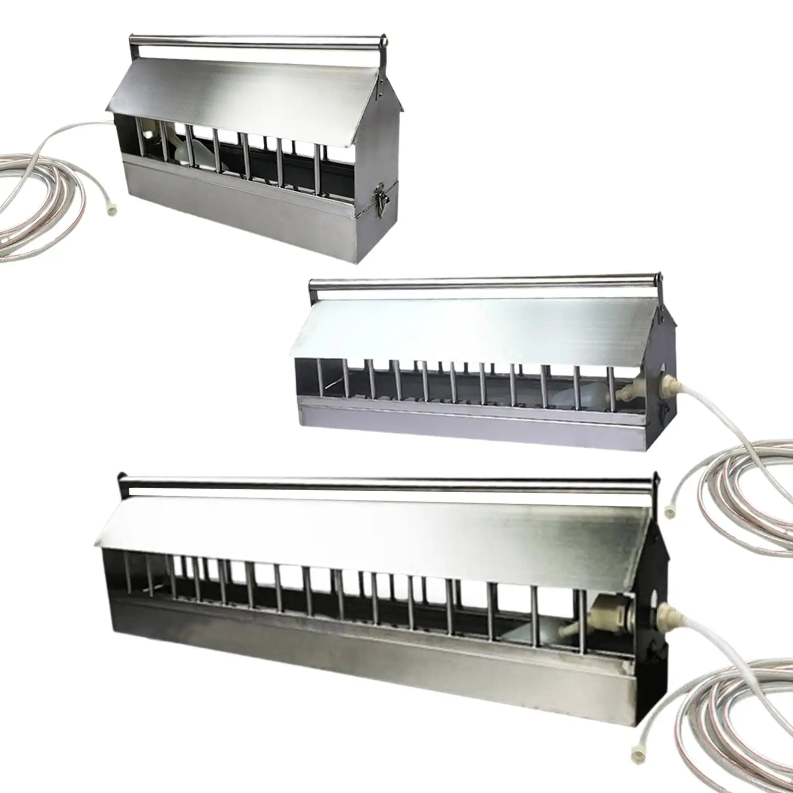 

Автоматическая поилка для птицы из нержавеющей стали, поилка для птицы, фонтаны для голубя, утки, морской птицы, индейки, весенней курицы