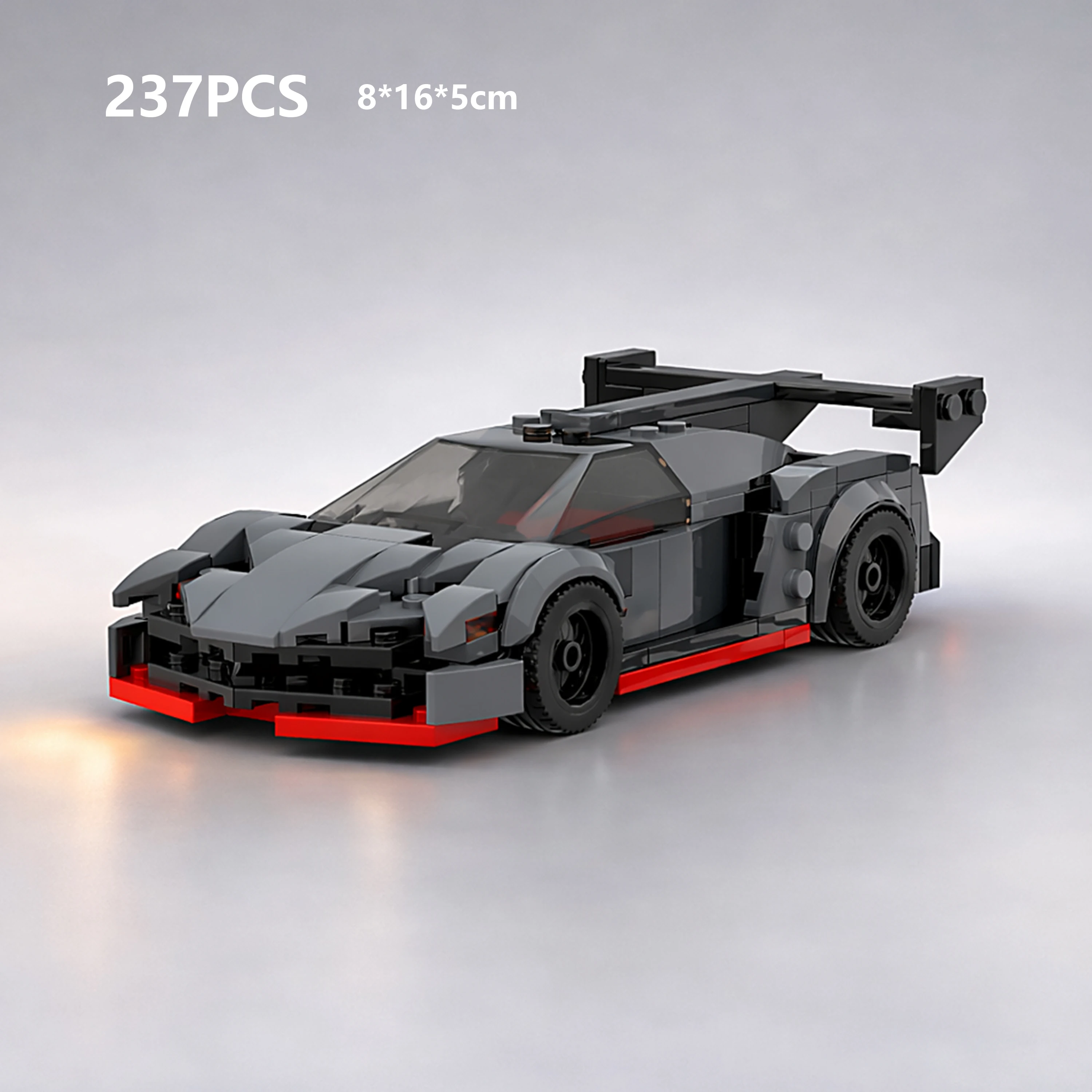 

Конструктор MOC в стиле гиперкара Veneno, 8-штырьковые широкие мини-блоки, модель для самостоятельной сборки, игрушечная машинка, оптовая продажа, подарок