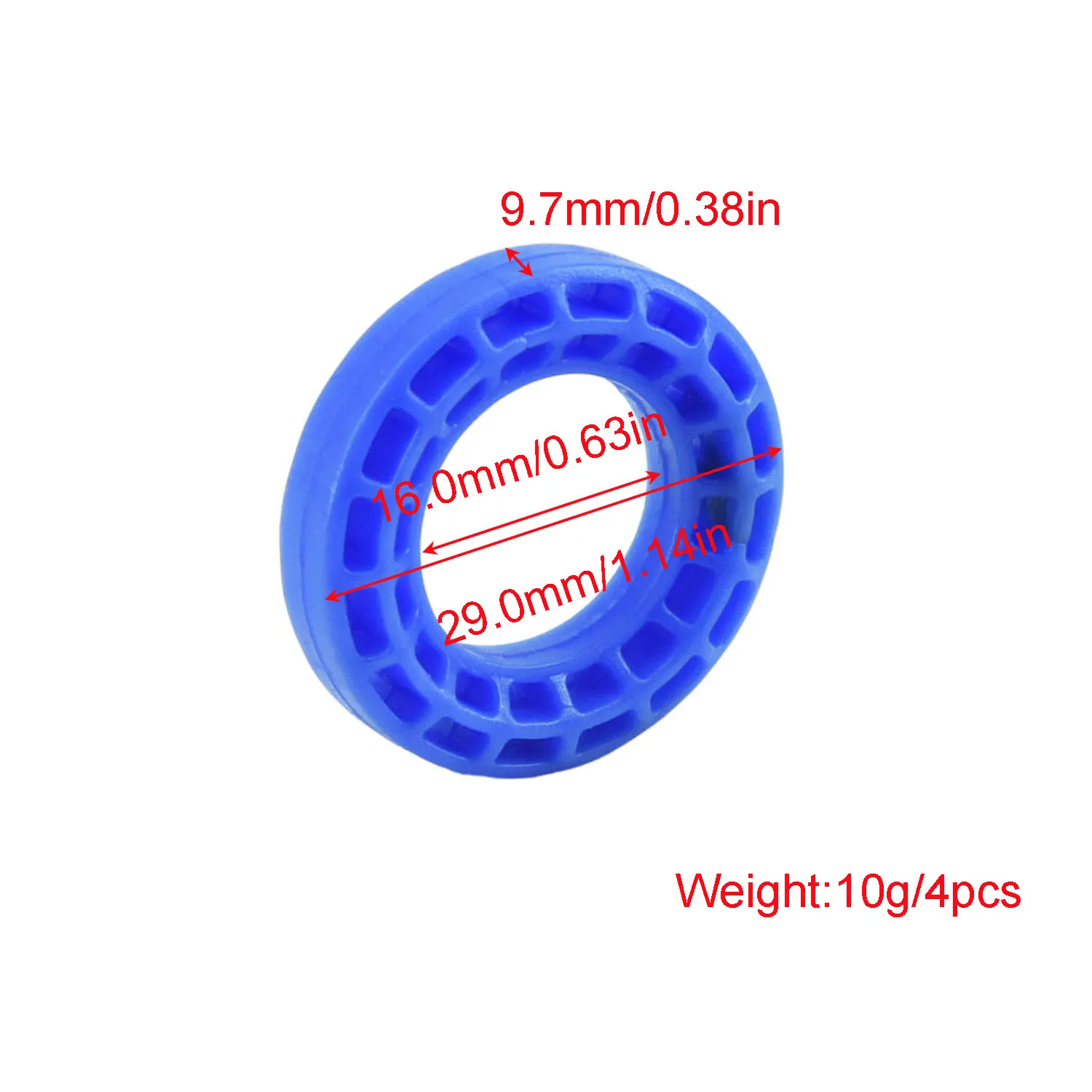 Axial SCX30 1/30 RC car Silicon Gel StockTires 35mm  Anti Foams Insert Fit