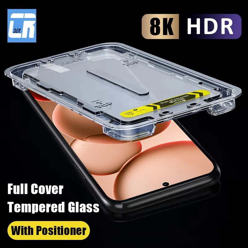 

Закаленное стекло 20D в установке одним щелчком мыши для Oppo Find X8 Ultra X8s+ X8 X5 Lite Защитная пленка для экрана для Reno 14 Pro 13 12 11 F FS