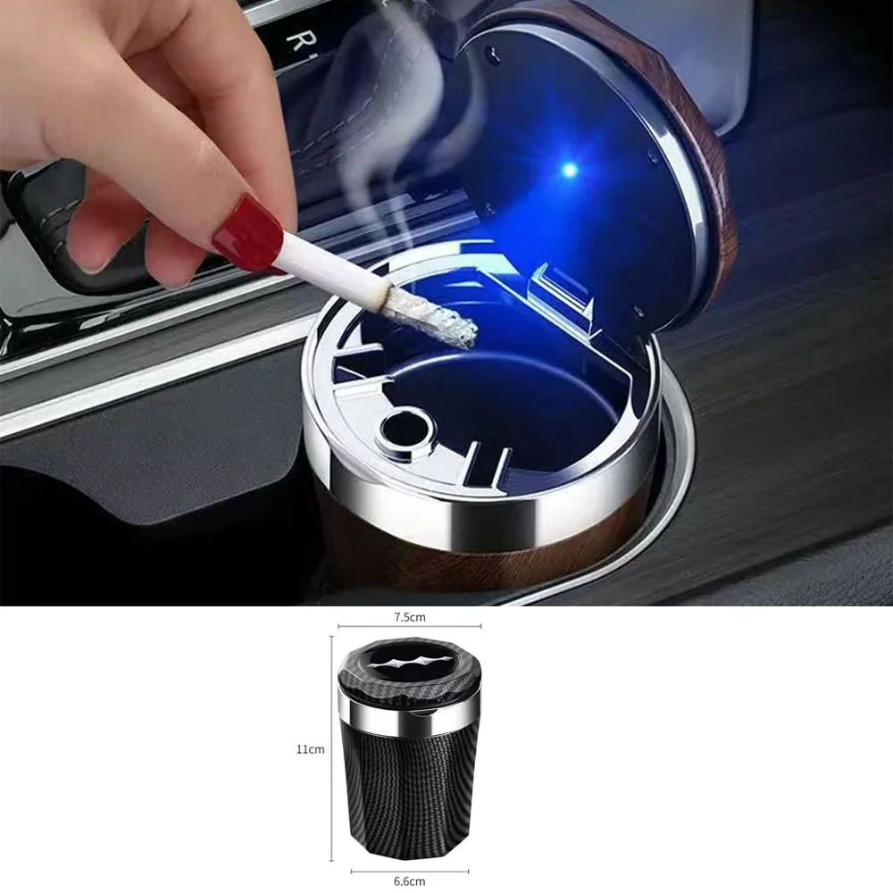 

FFit для уравнения Leopard Titanium 7, автомобильная пепельница, высокая огнестойкая модификация салона автомобиля с крышкой