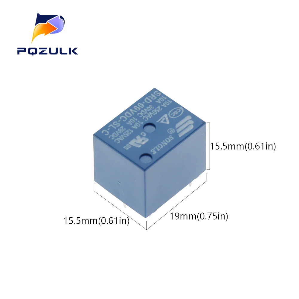 5PCS Relay SRD-5VDC-SL-C SRD-12VDC-SL SRD-3VDC SRD-9V relays 4/5PINS 12V DC High Quality Javino