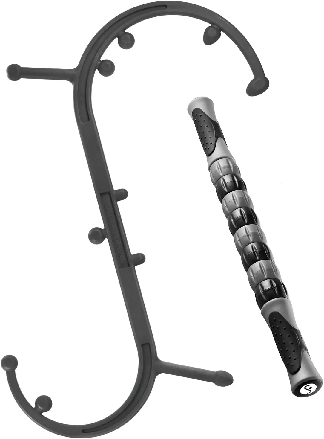 

Массажная палочка и классический набор (США), инструменты для точечного массажа при болях в шее и спине, средство для расслабления мышц, черный цвет