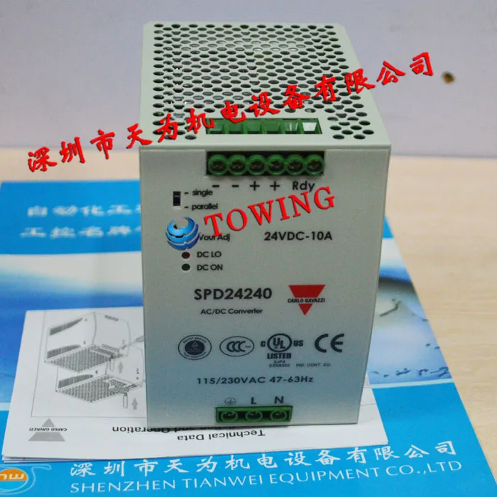 [Agent - Quality Assurance One Year] SPD24240 Switching Power Supply CARLO GAVAZZI Switzerland Jiale