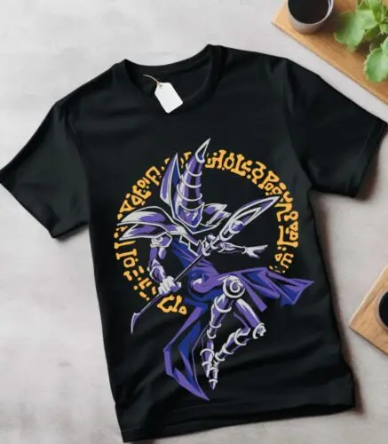 Yugi Muto T-Shirt Dark Magician Anime YuGiOh shirt Yu Gi Oh Yami Atem Gift Shirt