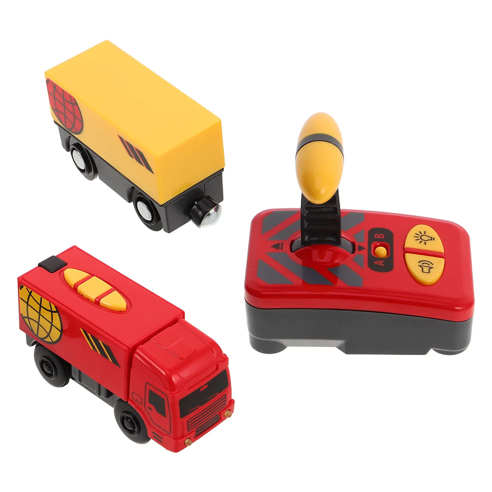 

Remote Control Electric Train Set Operated Locomotive Simulation for Kids Birthday Gift Creative Imaginative Play