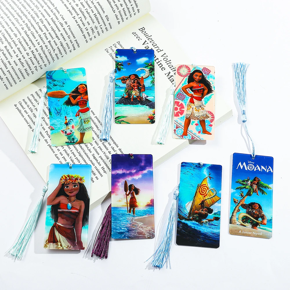 

Disney Moana Acrylic Bookmark Anime Lover Collectible Gift Birthday Gift for Friends and Family Female Reader Bookmark Gift
