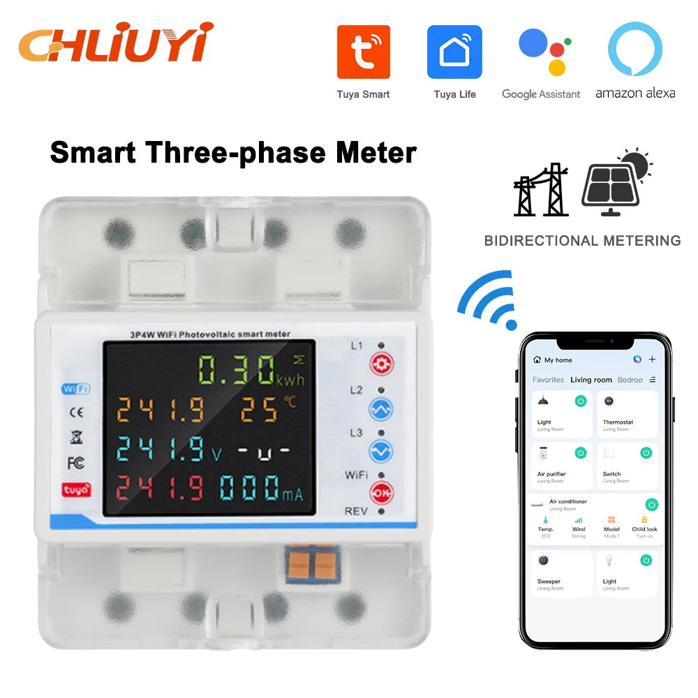 3 Phase Tuya Wifi S…
