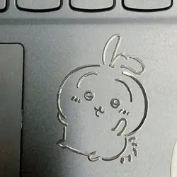 Cartoon high-looking Chiikawa metal stickers small stickers diy decoration computer tablet mobile phone stickers