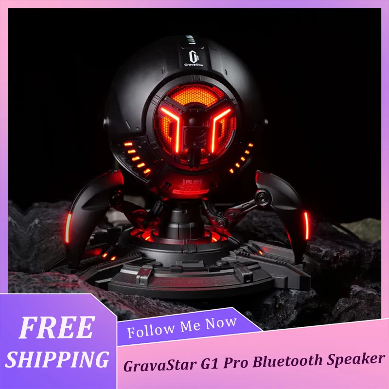 Gravity Planet G1 Pro Bluetooth Speaker Subwoofer High Sound Quality HIFI Audio-grade Wireless Audio Cool