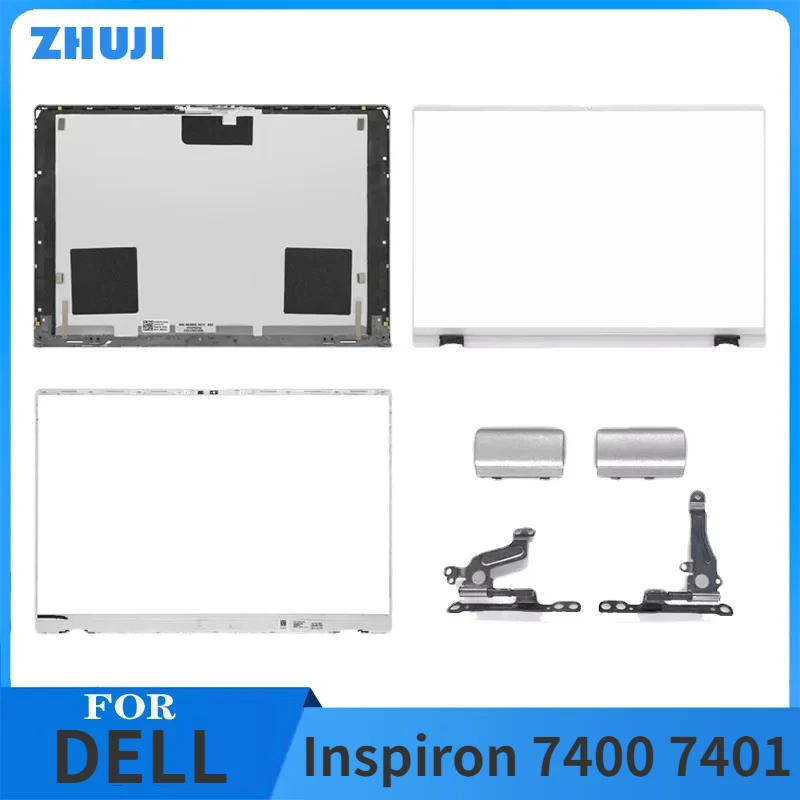 

For DELL Inspiron 7400 7401 LCD Back Top Cover Front Bezel Hinges Hinge Cover Rear Lid 0NCVP1 0CYKR7 Computer Case