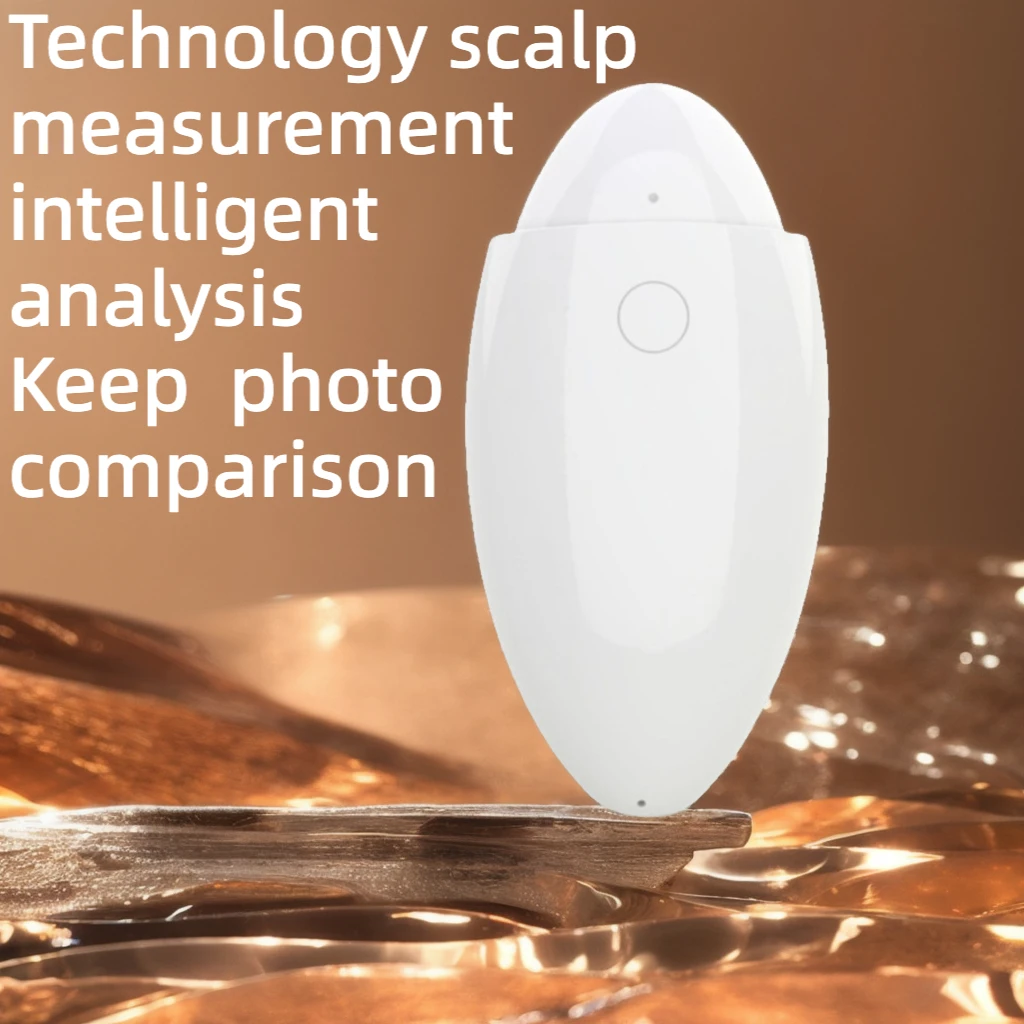 Wireless scalp scanner  500X HD hair follicle hair  analyzer to take photos and video analysis