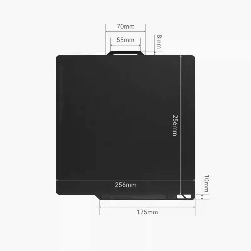 Smooth surface PEI printing panel 3D printer accessory 【Suitable for A1/X1/P1 series】 2