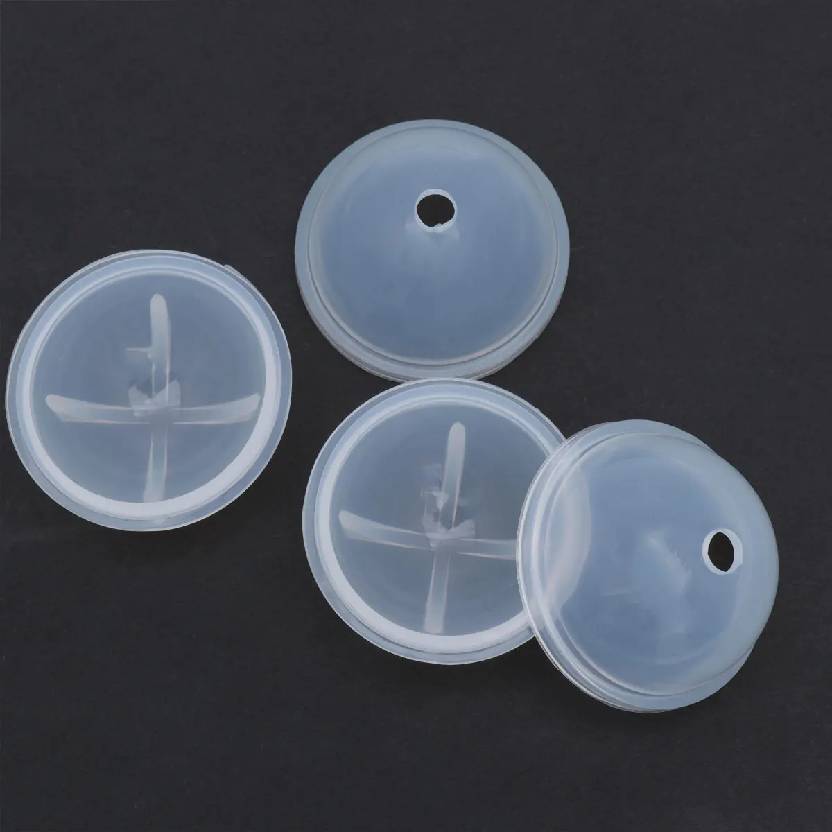 

5pcs Silicone Ball Mold 30Mm Crystal Epoxy Gel Candy Molds Durable Cake Baking Diy Accessories Flexible Chocolate Cake Toppers