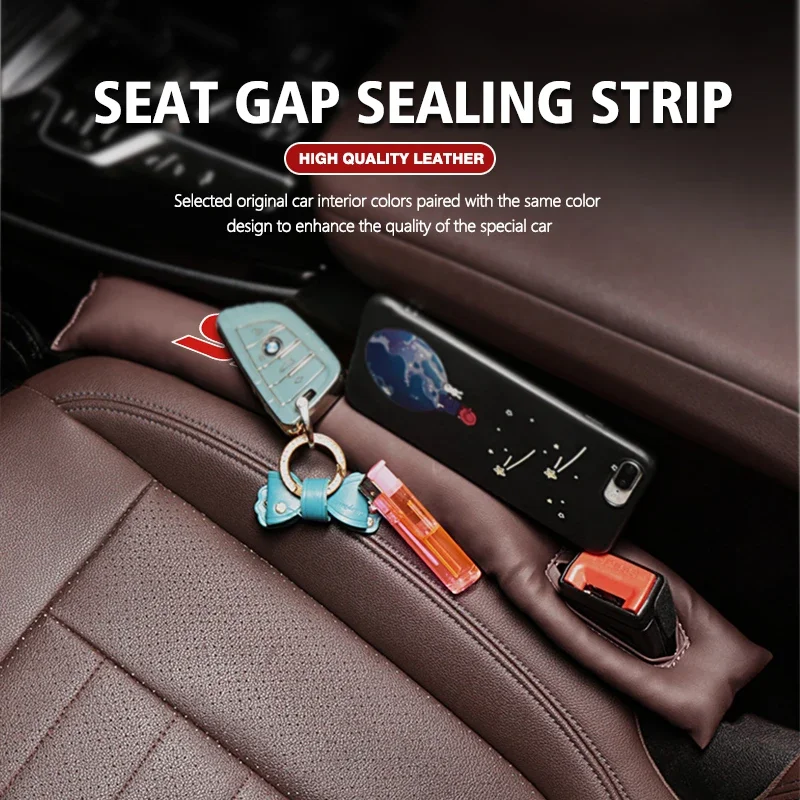 Car Seat Gap Filler Side Seam Protector Leak Proof Strip Interior Accessory for ST Focus Fiesta Kuga Mondeo Escape Everest Range