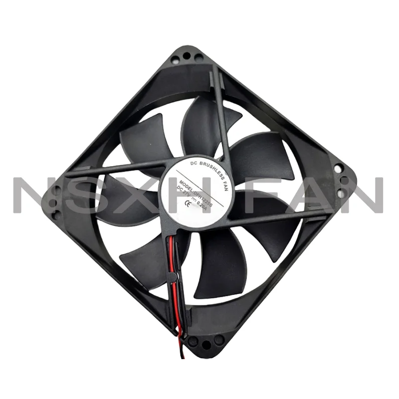 DFH1225S 12025 27V 0.20A 12CM CM 2WIRES COOLING FAN