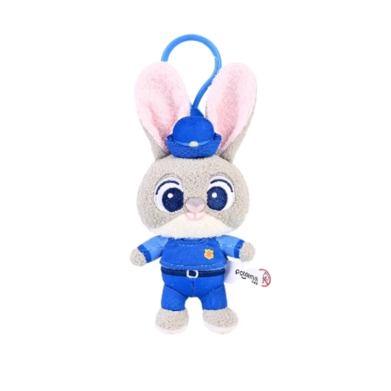 Zootopia Judy Nick peluche pendentif poupée Adorable lapin renard sac à dos décoration porte-clés chambre pendentif doux cadeau de vacances pour les filles