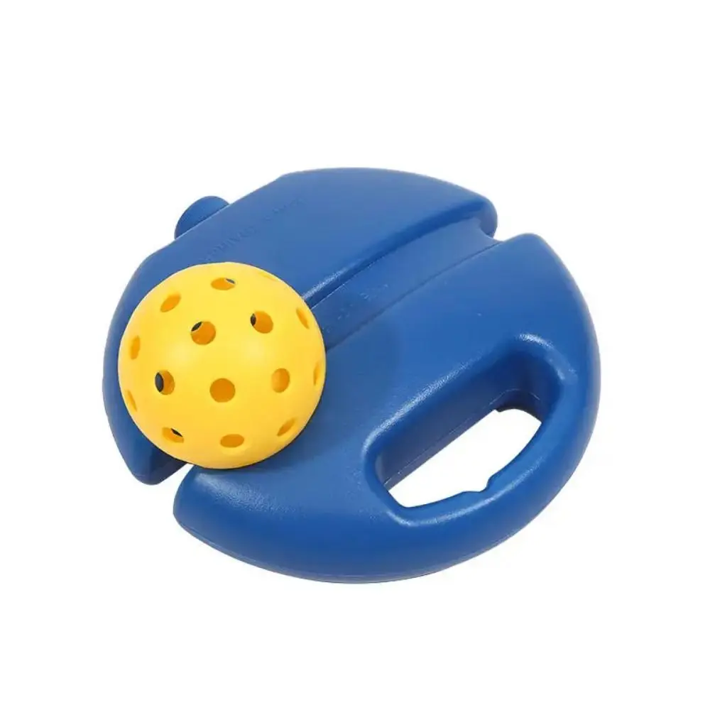 

Креативный тренажер для пиклбола, синяя основа, эластичная веревка, теннисный тренажер, водонаполняемый прочный тренировочный инструмент для пиклбола, тренировочный инструмент