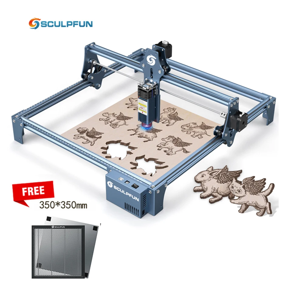 SCULPFUN S9 90W The people of the world are crazy about this mini DIY  engraving and cutting machine  engraver