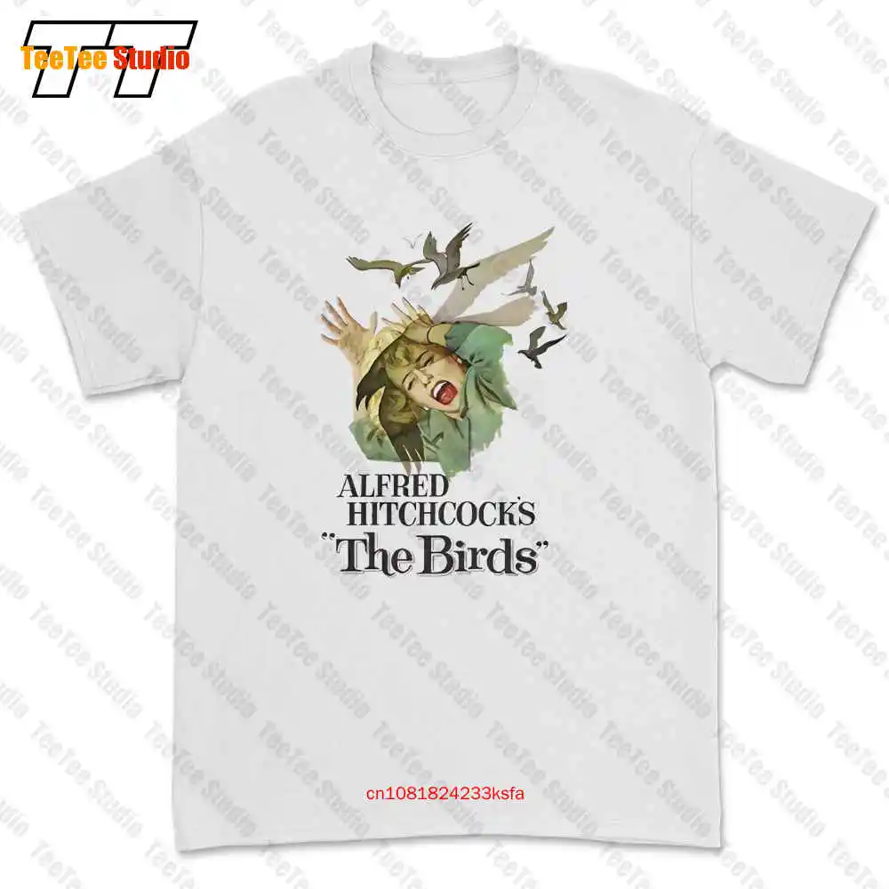 Alfred Hitchcock The Birds Poster T-shirt Tee QGIL