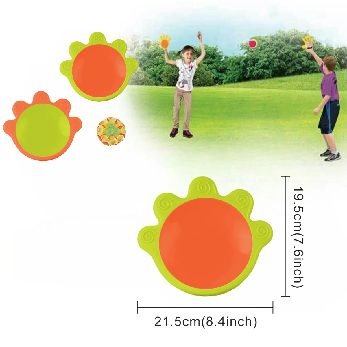 Crianças otário pegajoso bola brinquedo conjunto esportes ao ar livre pegar bola jogo conjunto jogar e pegar pai-filho brinquedo casual interativo