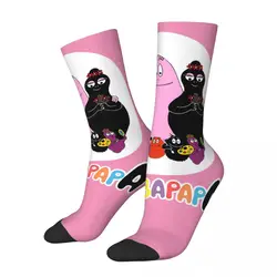 Les Barbapapa Family Men Women Happy Socks Outdoor Novelty Spring Summer Autumn Winter Stockings Gift