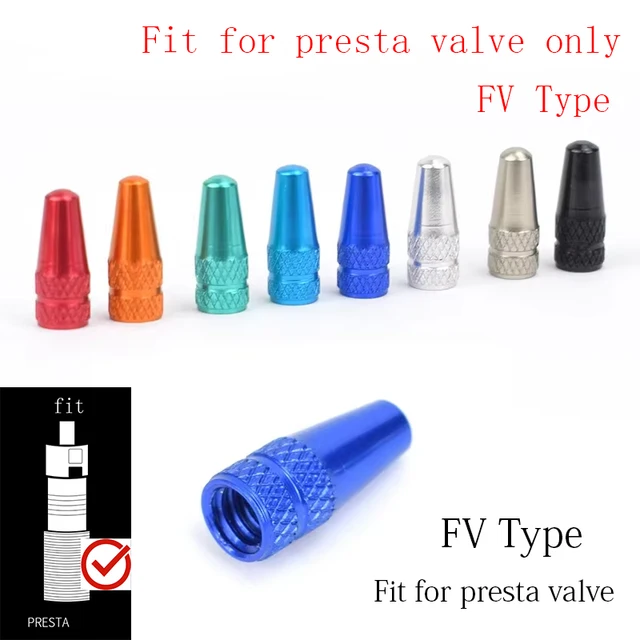 4/8szt Aluminiowa nakładka na zawór FV opony rowerowej MTB Road Bike Covered Protector Road MTB Tire Dustproof Bike Presta Valve