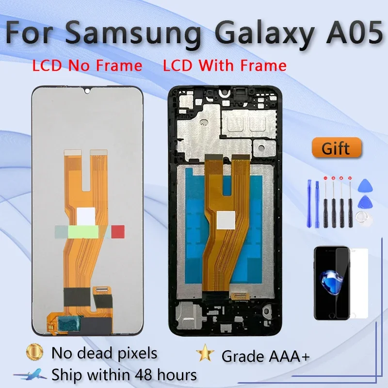 شاشة LCD لجهاز Samsung Galaxy A05 SM-A055F: تقييم شامل ودليل عملي للتركيب والاختيار