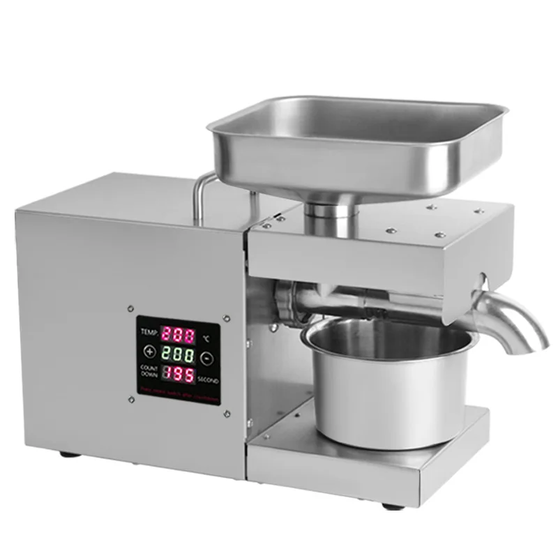 Suitable for small household smart stainless steel kitchen appliances Edible oil processing equipment