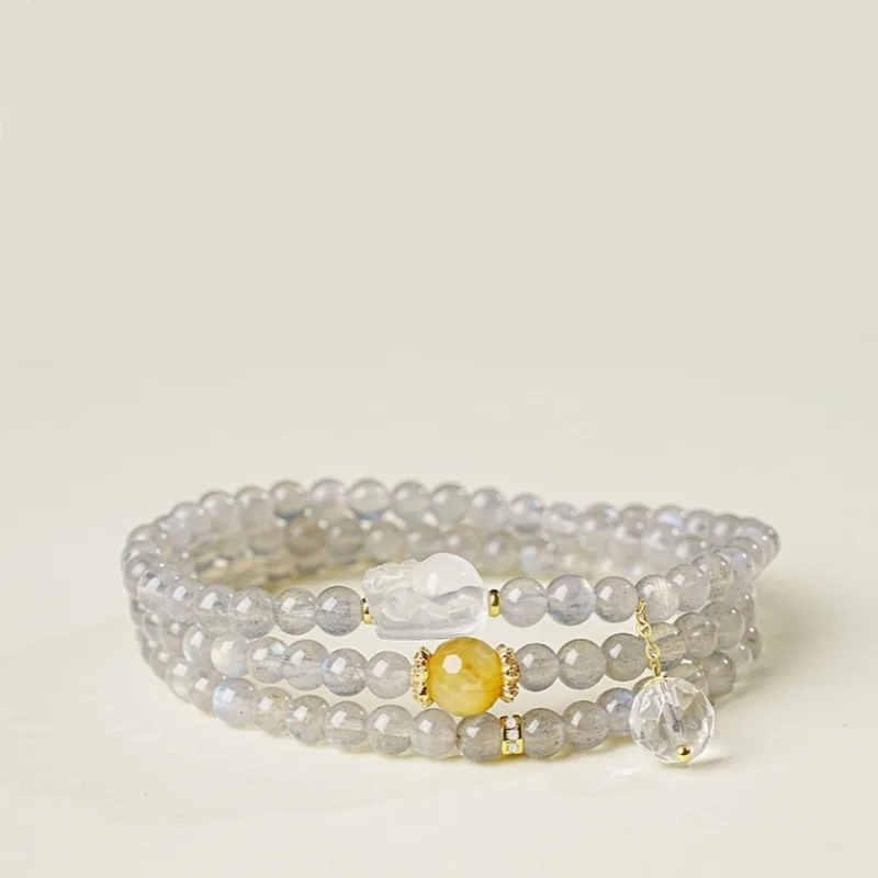 

Gray Moonlight Women Natural Bracelet Girls