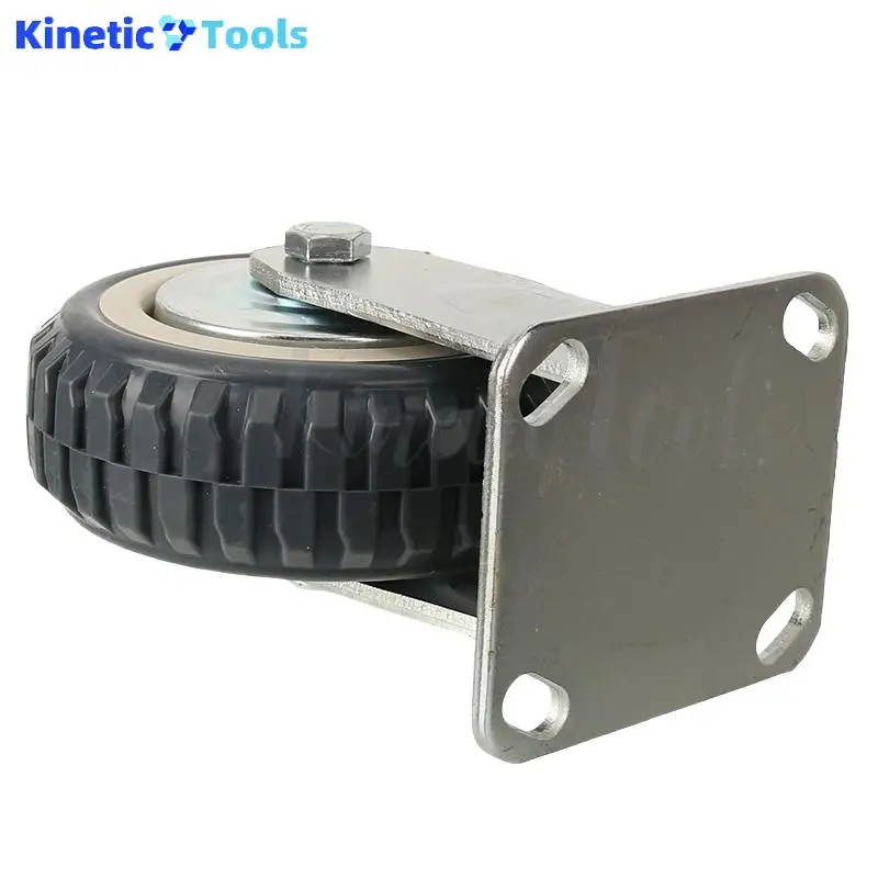 

6-Inch Gray Bee Fire Fixed Wheel: High-Durability Load-Bearing Wheel Designed for Dining Cars