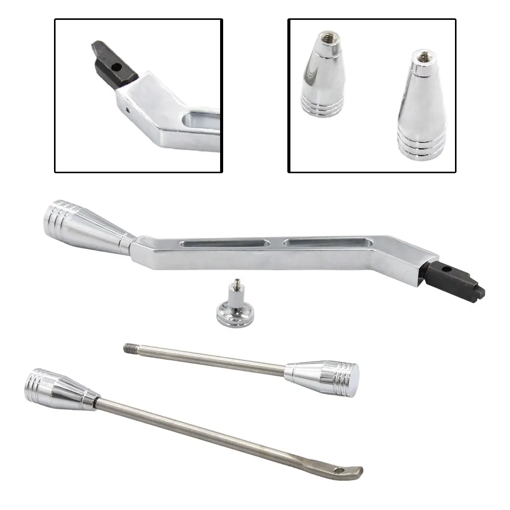 Polished Billet Aluminum for shifter Turn Signal Hazard Tilt Kit Compatible with 1967-1994 for Flaming River for ididit