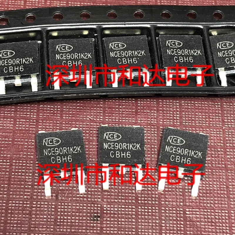10 stks originele nieuwe NCE90R1K2K MOS veldeffect eindbuis TO-252 900 V 5A