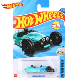 Original Hot Wheels Car Morgan Super 3 Toys for Boy 1/64 Diecast Voiture Metal Model Factory Fresh Brinquedo Carro Birthday Gift