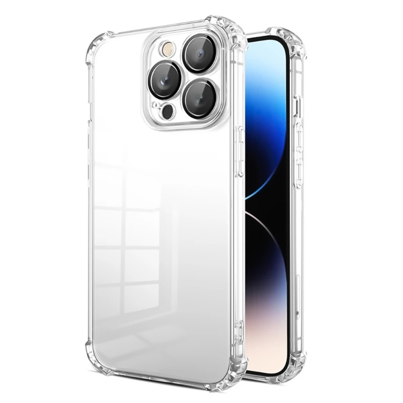 Прямая поставка, защитный бампер, прозрачный чехол, гибкий чехол для мобильного телефона для телефона 14